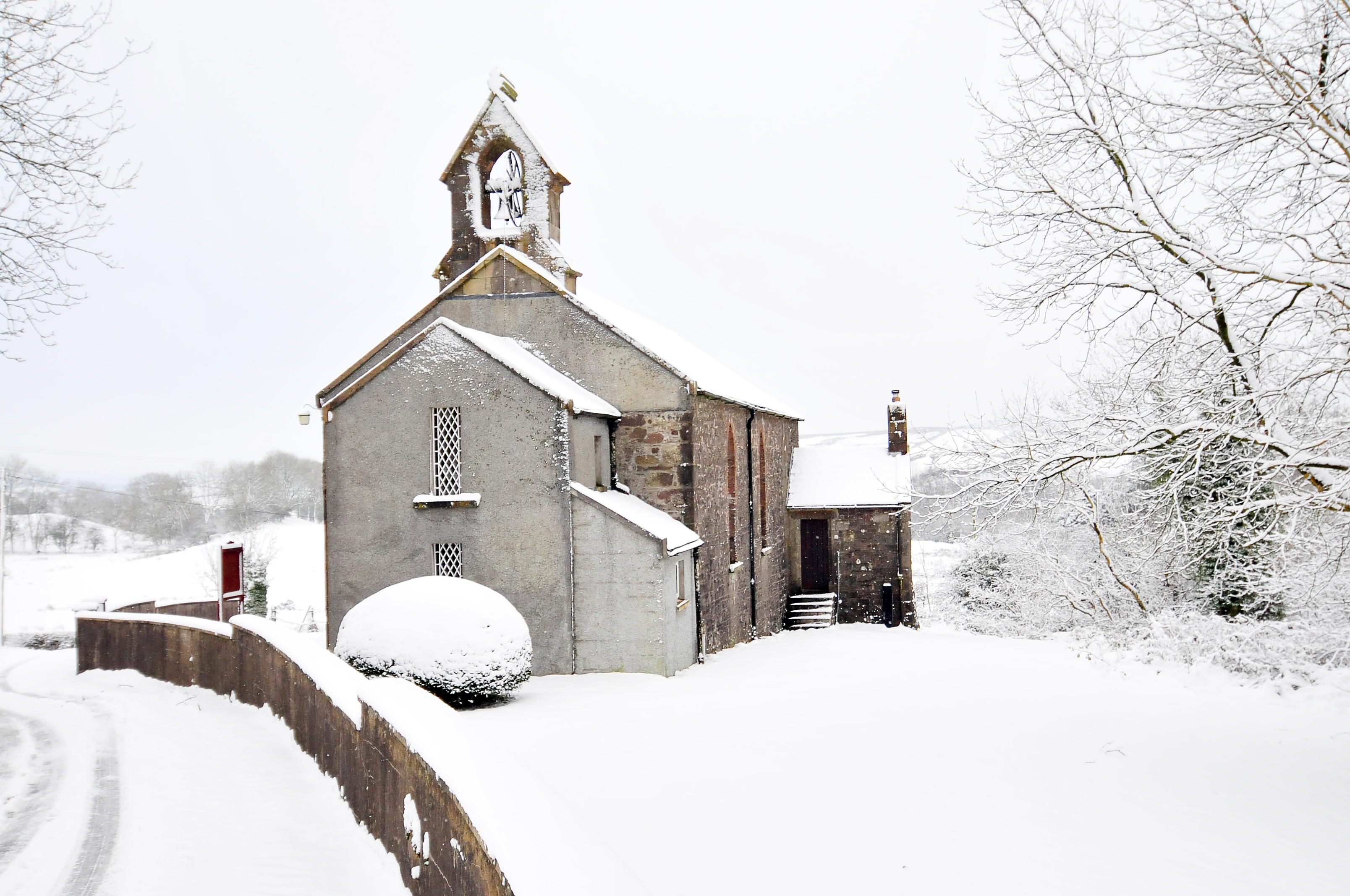 barr church snow